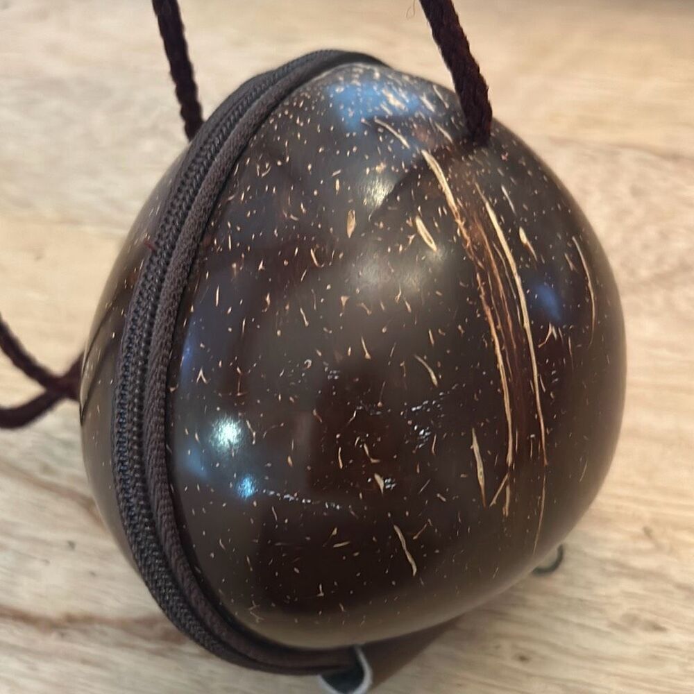 Genuine coconut shell purse Crossbody bag